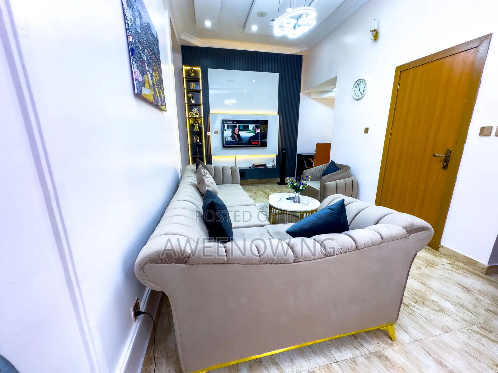 3 Bedroom Flat FRNK in GRA Phase 2 Shangisha
