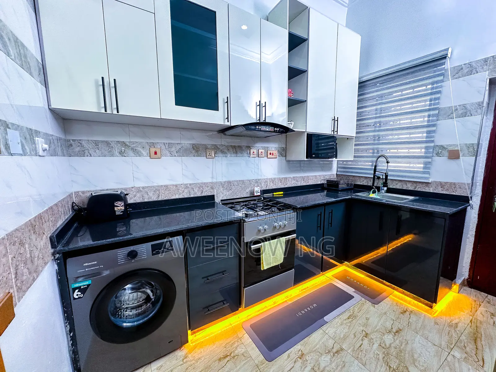 3 Bedroom Flat FRNK in GRA Phase 2 Shangisha