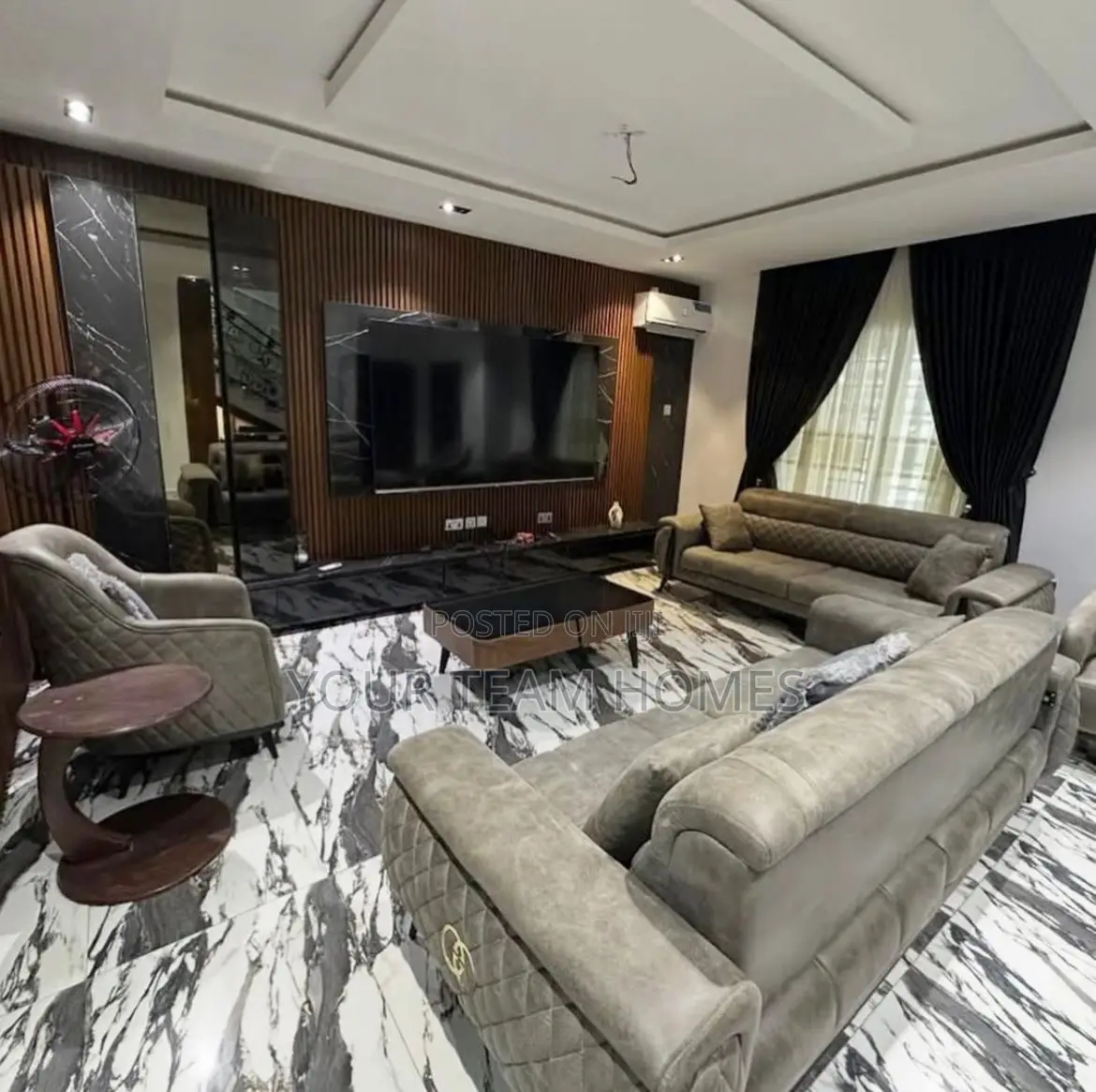 Furnished 4bdrm Duplex in Life Camp for sale in Life Camp