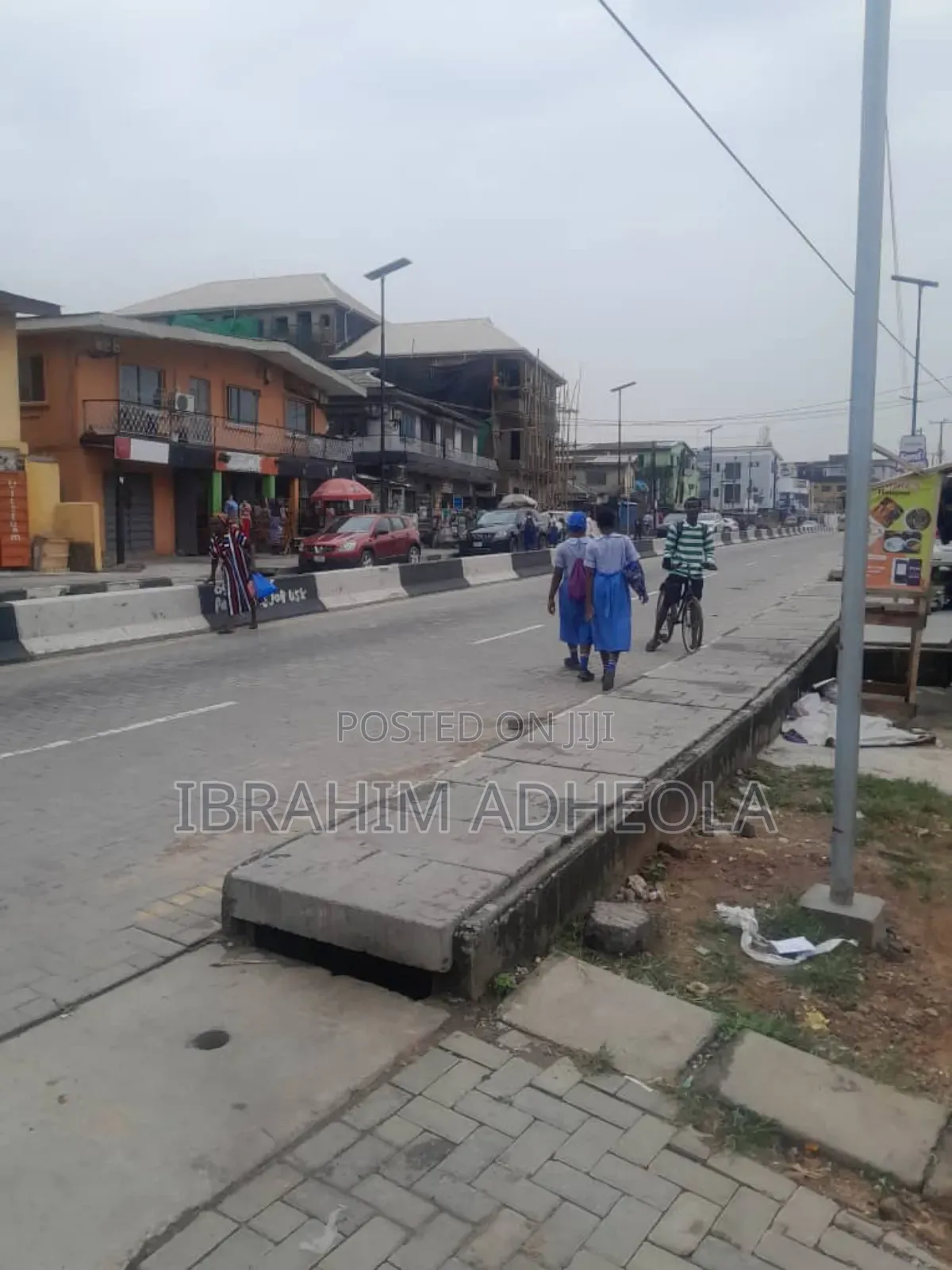 A Mixed-Use 2 Plots of Land With a Demolishable Structure on It in Akoka