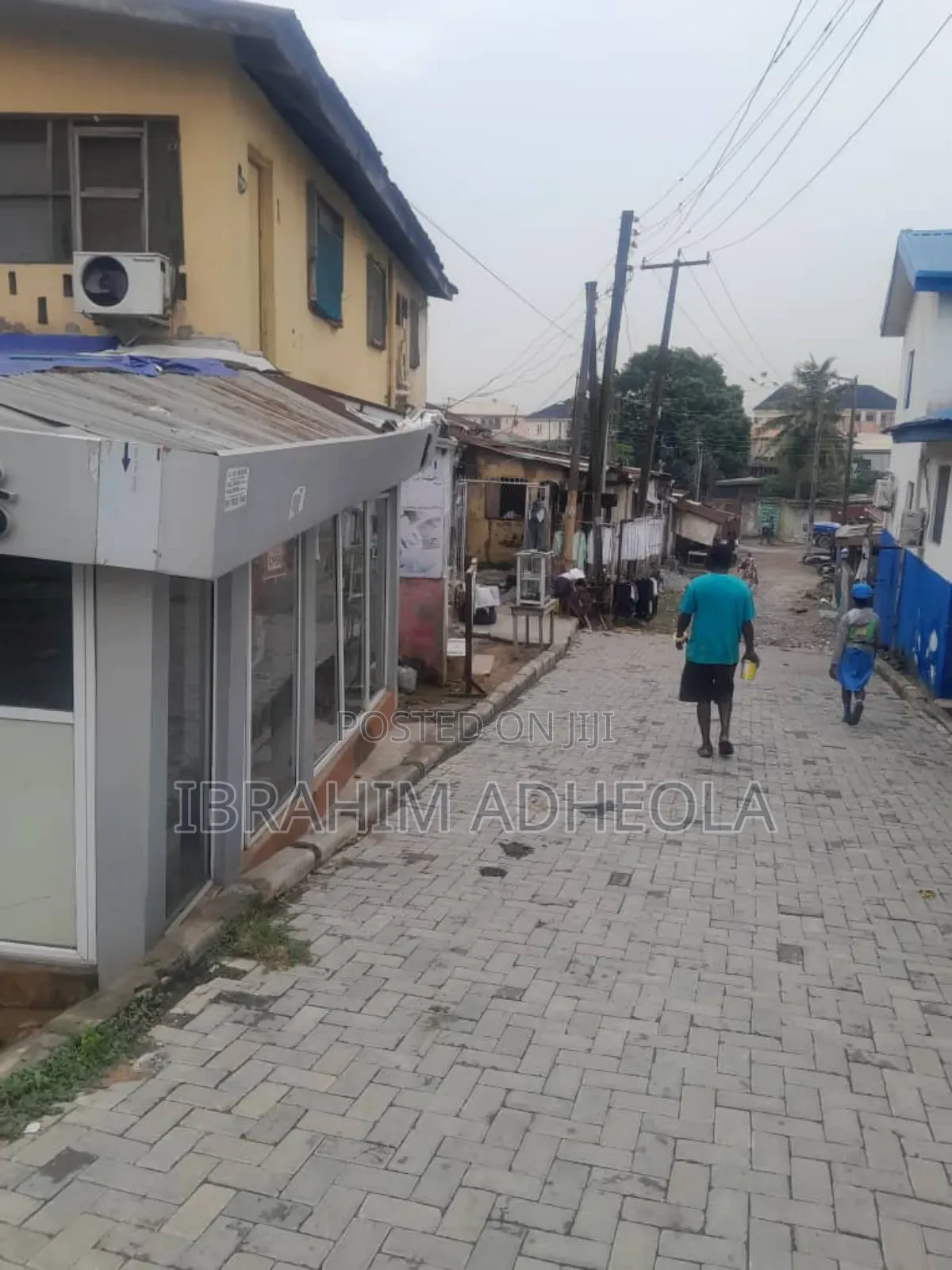 A Mixed-Use 2 Plots of Land With a Demolishable Structure on It in Akoka