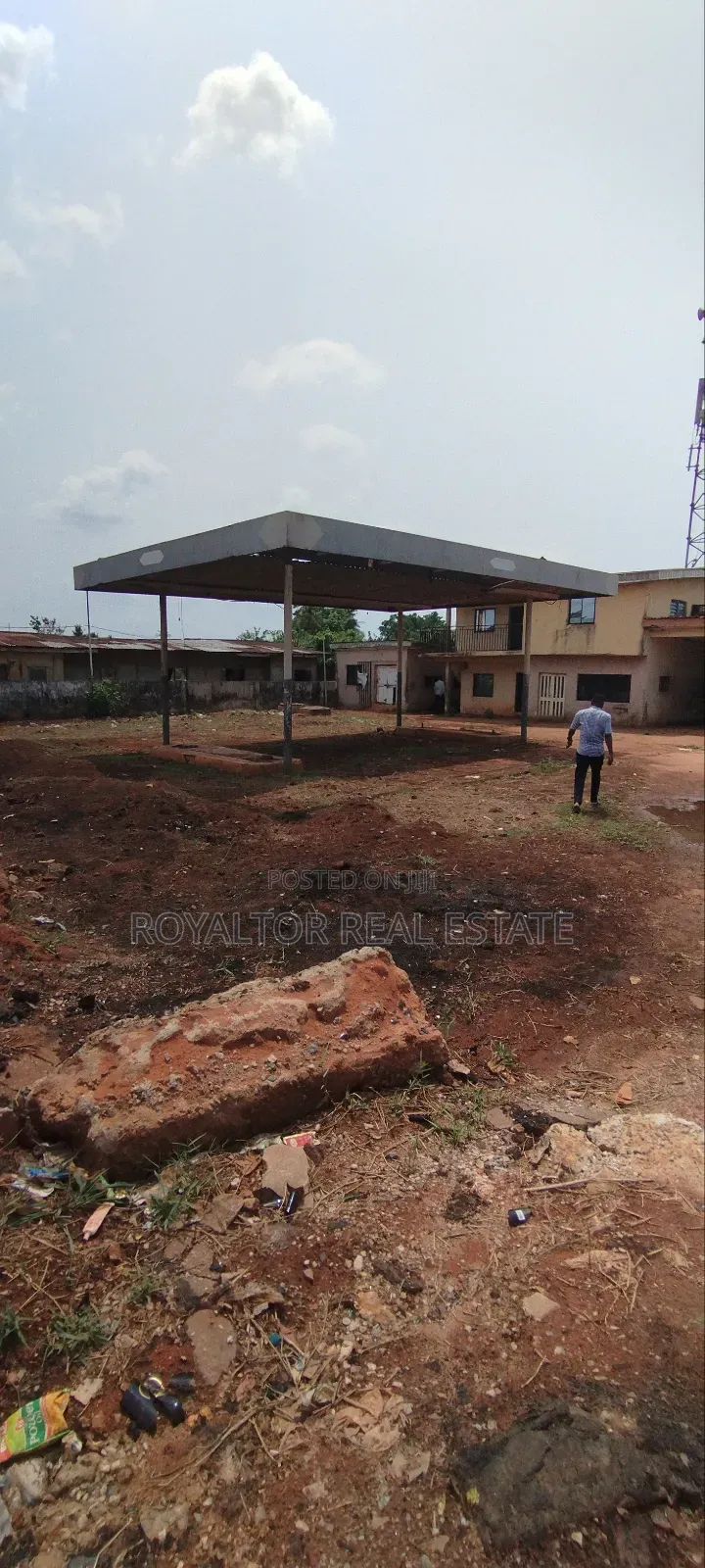 Old Filling Station for Sale in Benin City