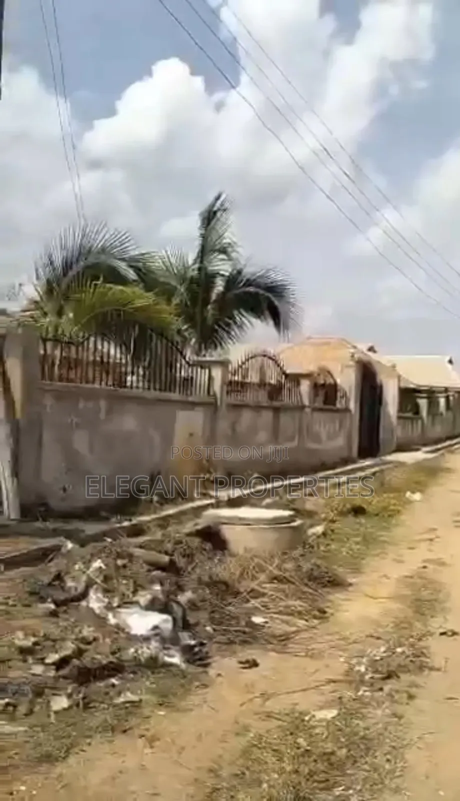 A Well Fenced Plot of Land Behind Crown Field Motel Garage Ilesha in Osogbo
