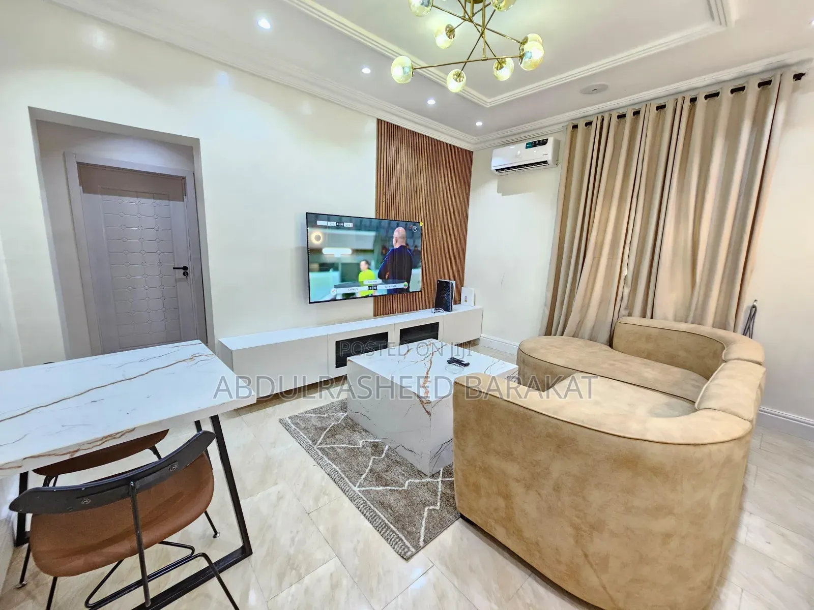 Cozy One Bedroom Apartment With Ps5 in Lekki Phase 1