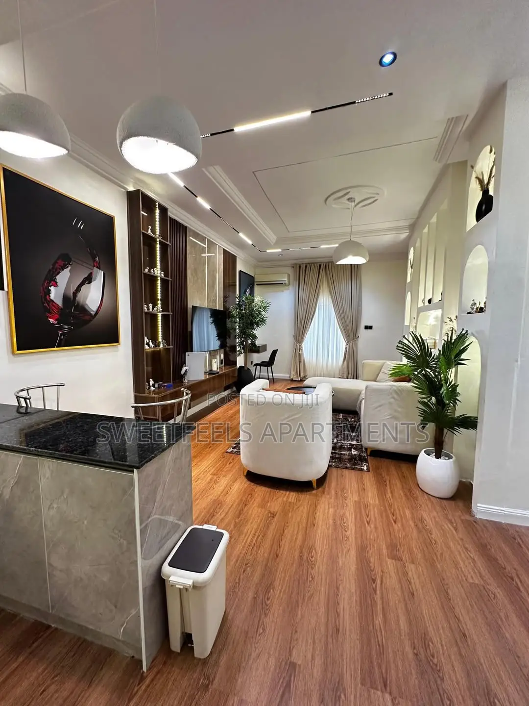 1 Bedroom Apartment With Bath Tub and Ps5 in Ikate
