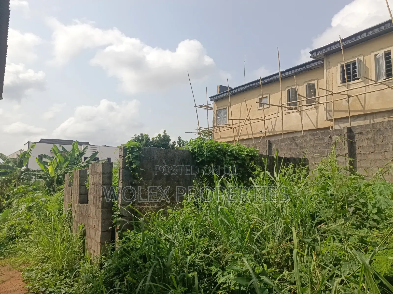 Half Plot of Land at Peace Estate Baruwa in Baruwa