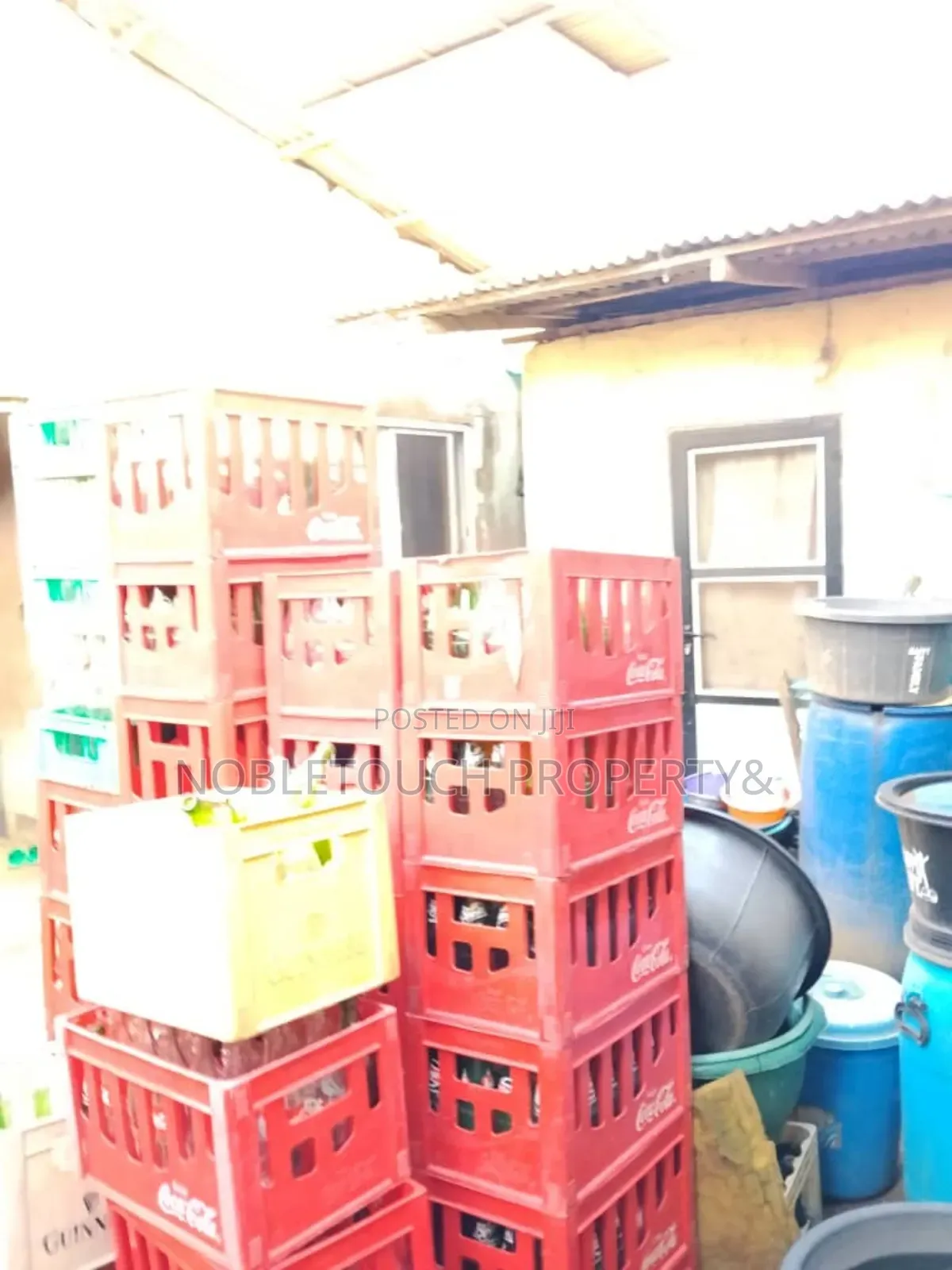 Commercial Demolitionable Building Along Lagos Abeokuta Express Way in Abule Egba