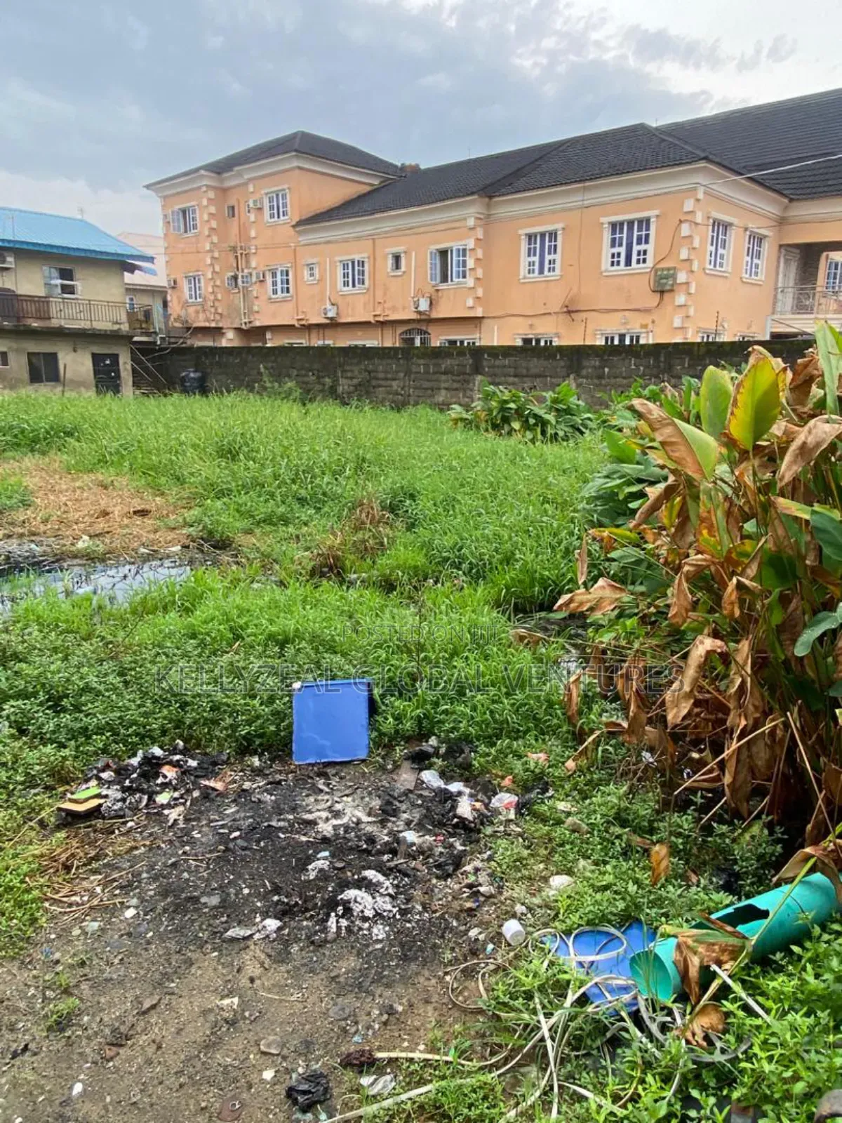 Full Plot of Land With a Demolish Able Set Back Structure in Isolo