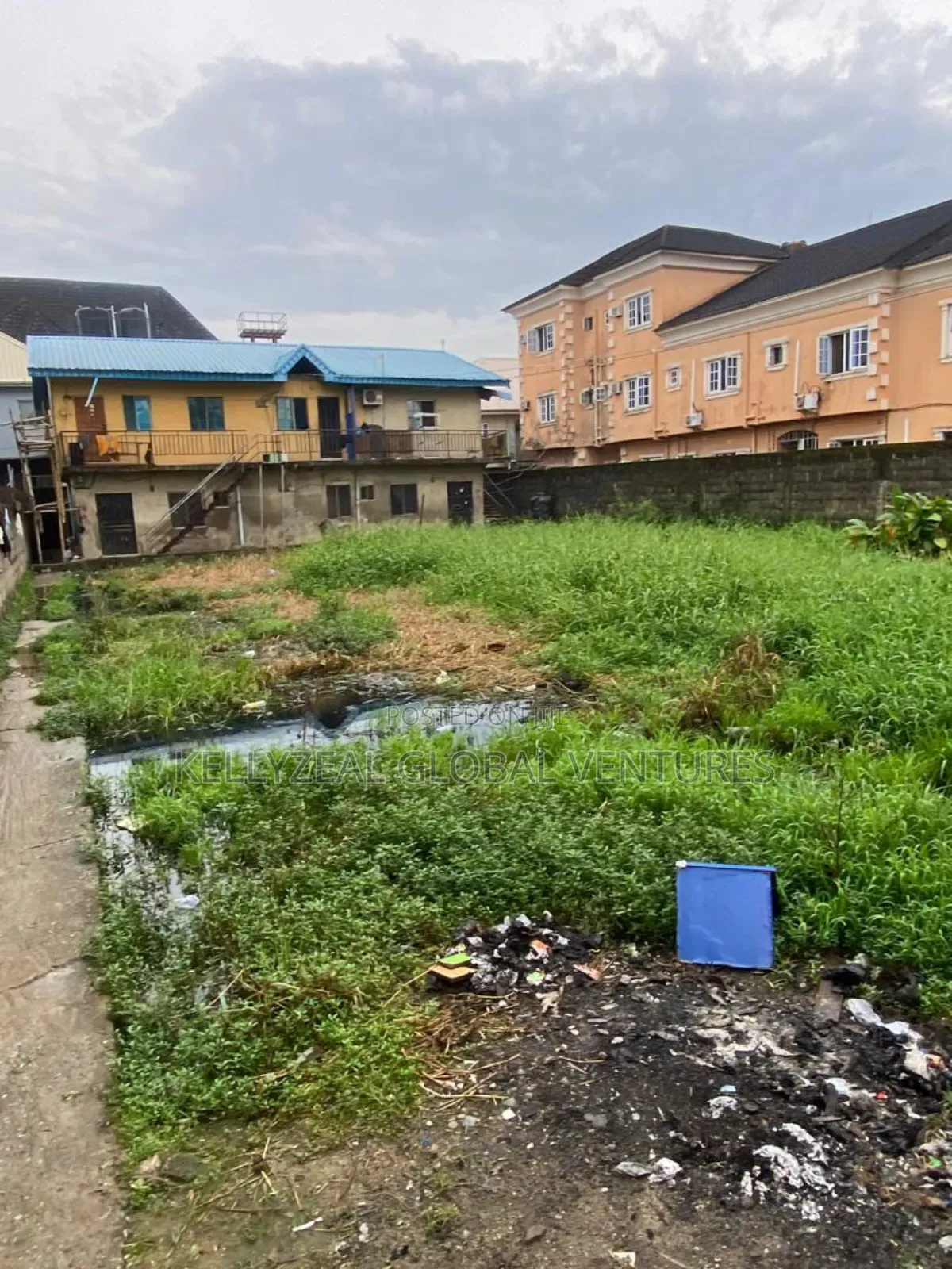 Full Plot of Land With a Demolish Able Set Back Structure in Isolo