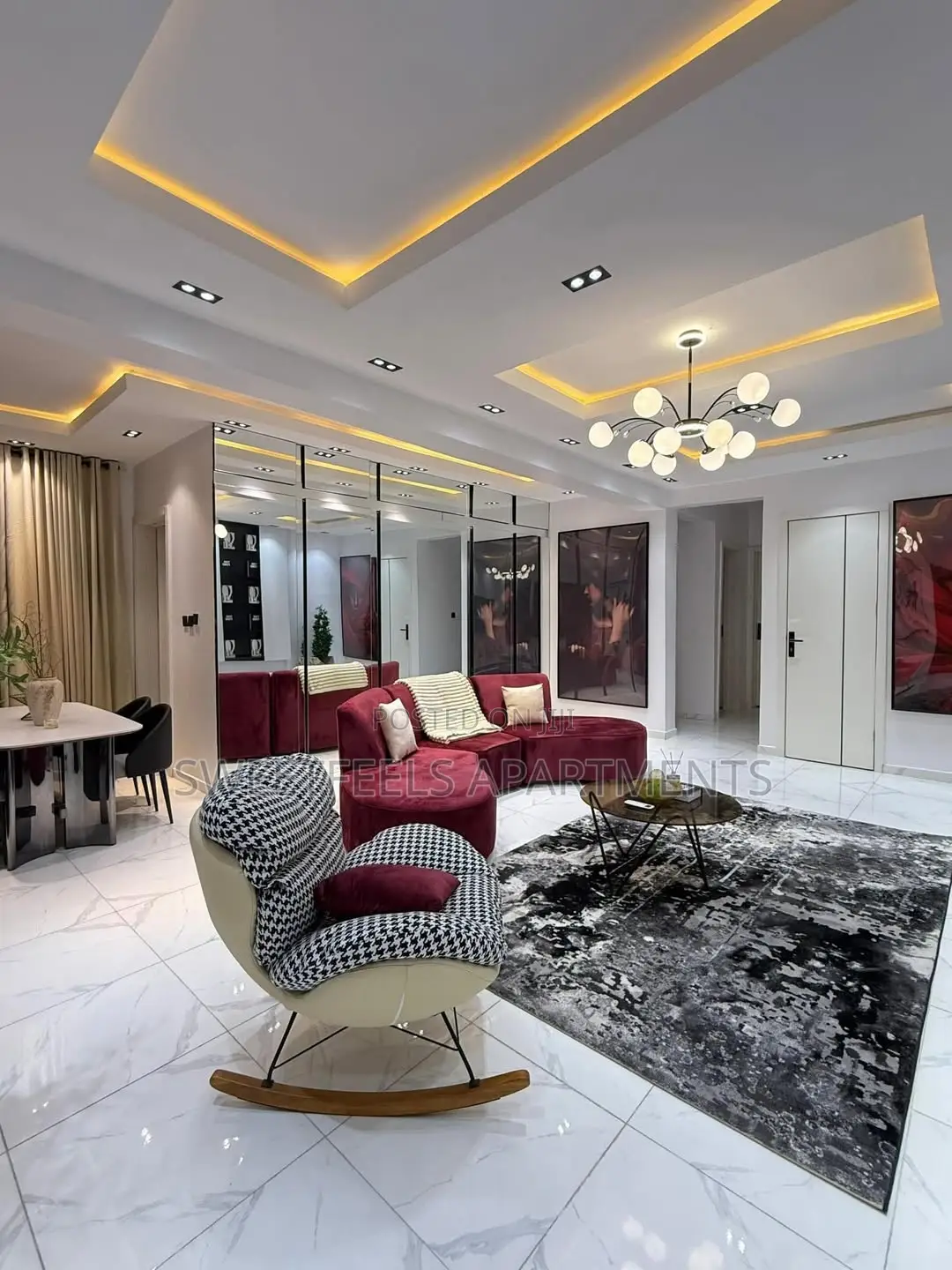2 Bedroom Apartment With a Cinematic Room, Ps5, Gym in Ikate
