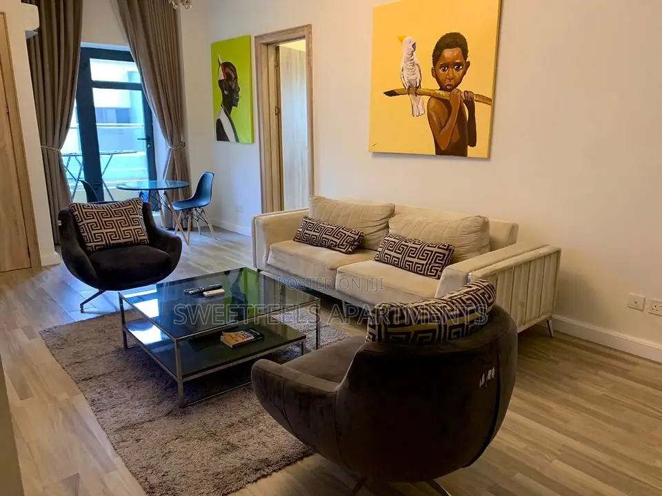 1 Bedroom on the 6th Floor With City View, Gym, Swimming Pool, in Victoria Island Extension