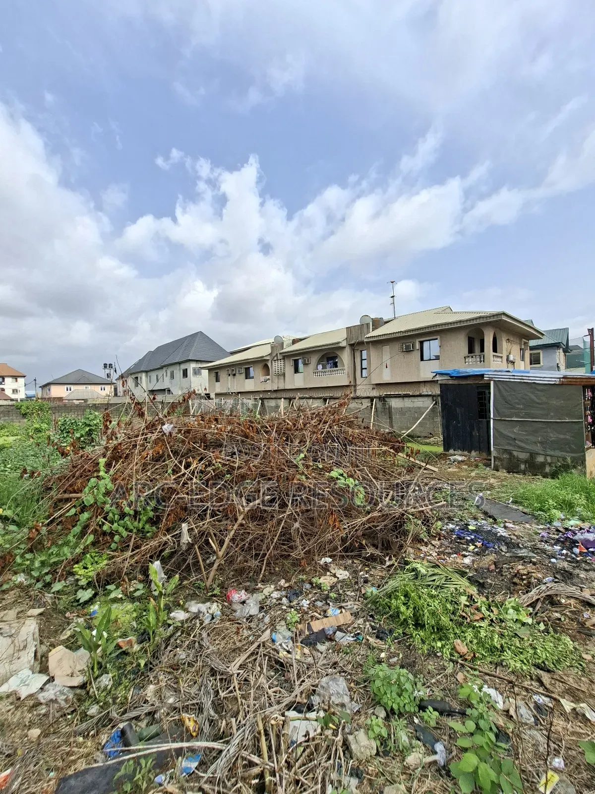 Land With Solid Foundation in a Secured Location in Ago Palace