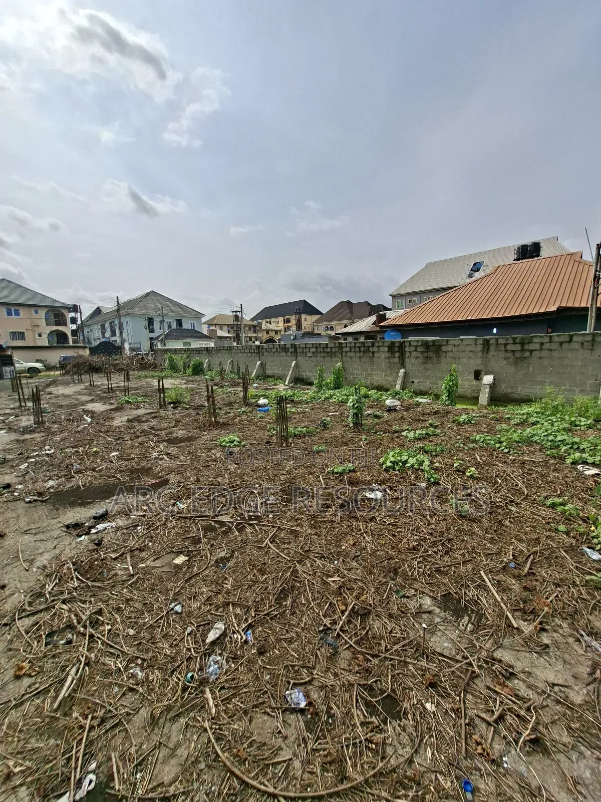 Land With Solid Foundation in a Secured Location in Ago Palace