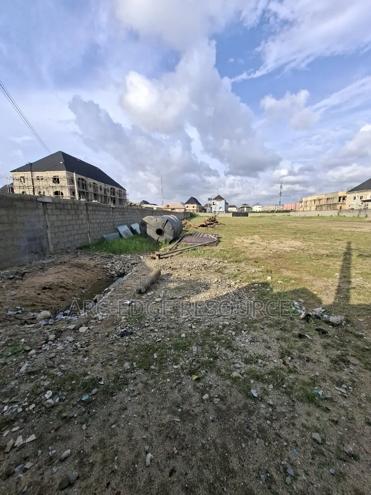 10plots of Dry Bareland for Commercial Development in Ago Palace