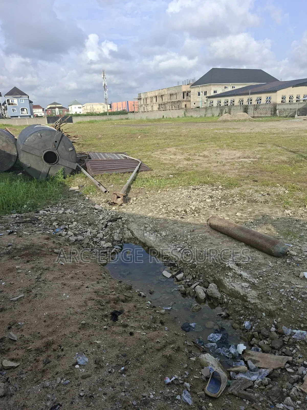 10plots of Dry Bareland for Commercial Development in Ago Palace