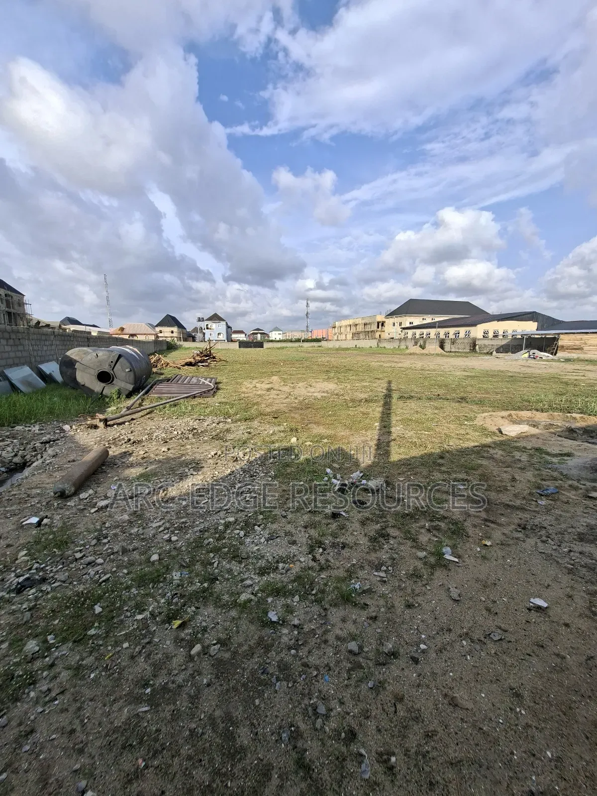10plots of Dry Bareland for Commercial Development in Ago Palace