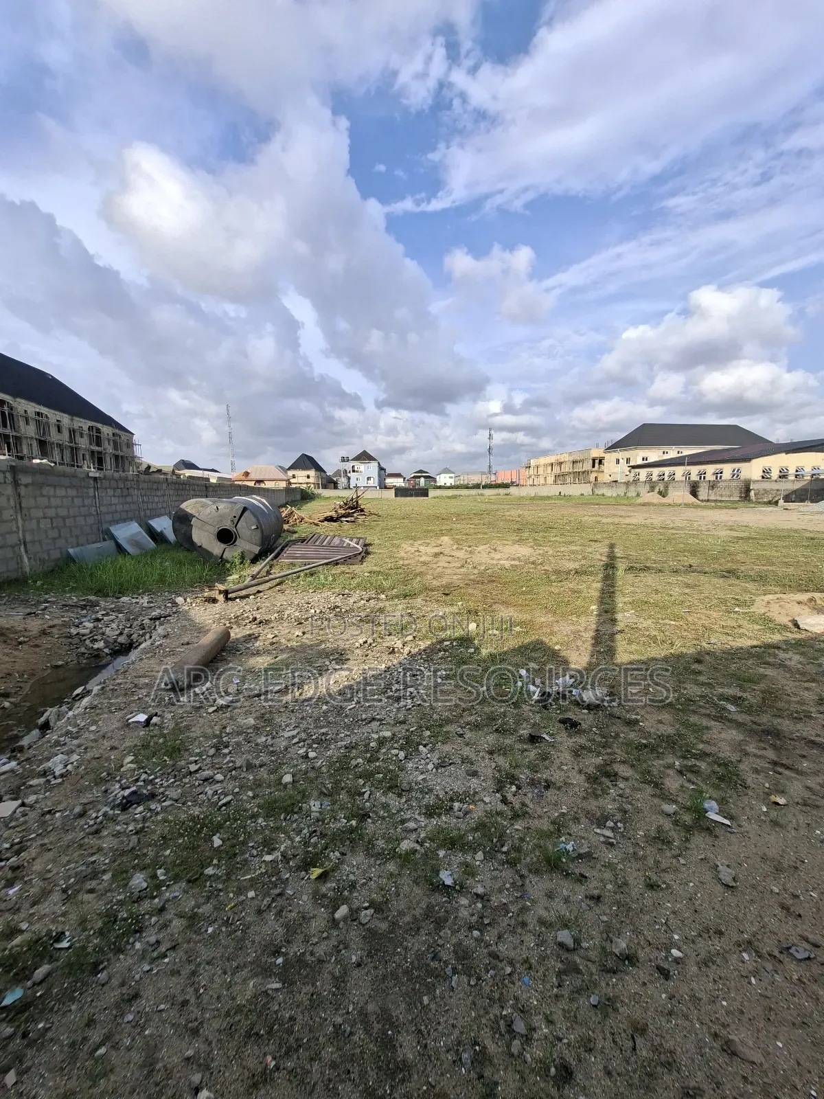 10plots of Dry Bareland for Commercial Development in Ago Palace