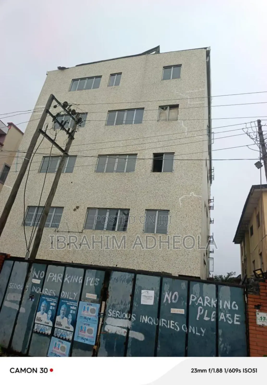 5 Floor Office Space in Opebi