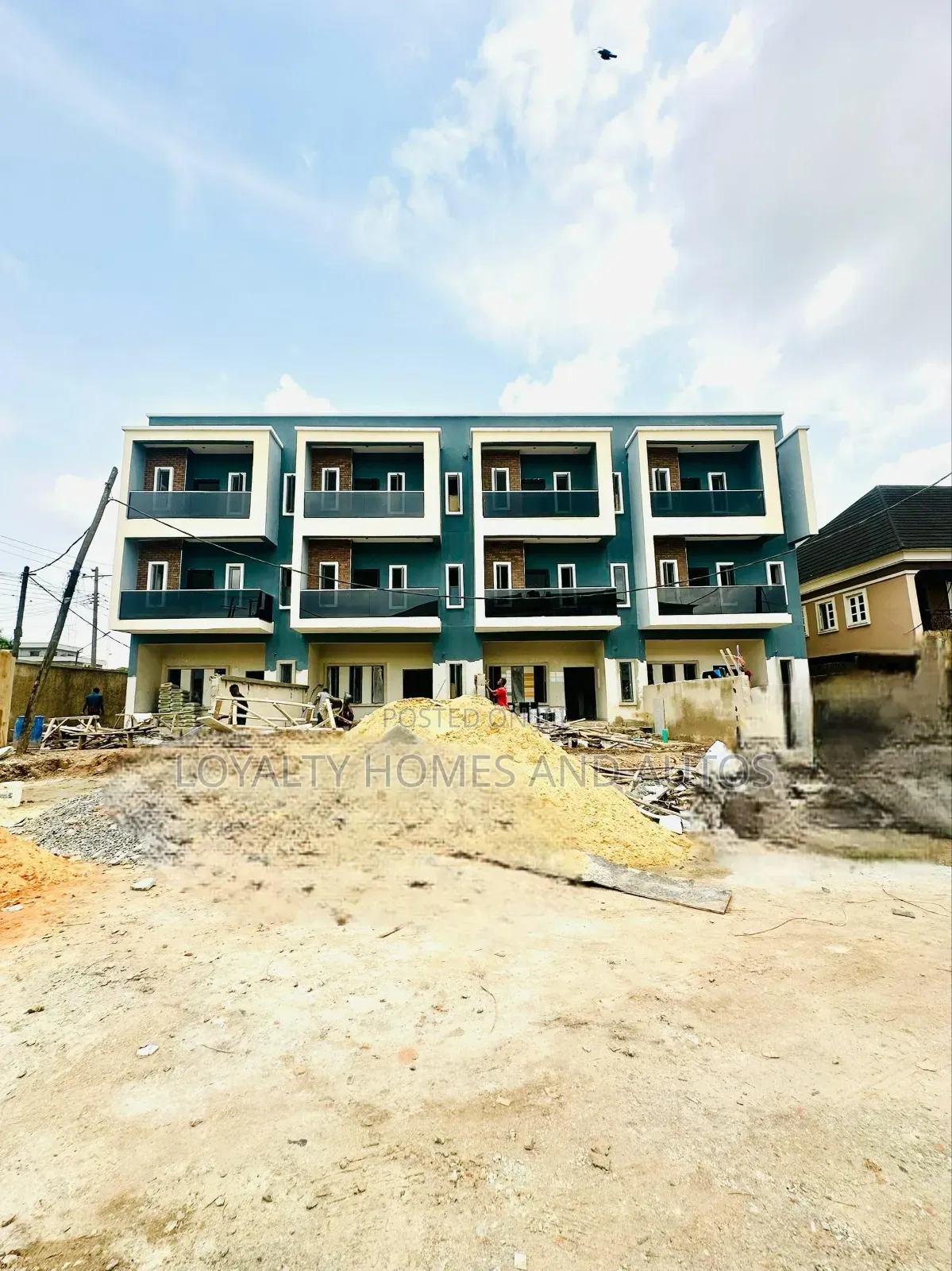 Furnished 4bdrm Townhouse/Terrace in Adeniyi Jones for sale in Adeniyi Jones