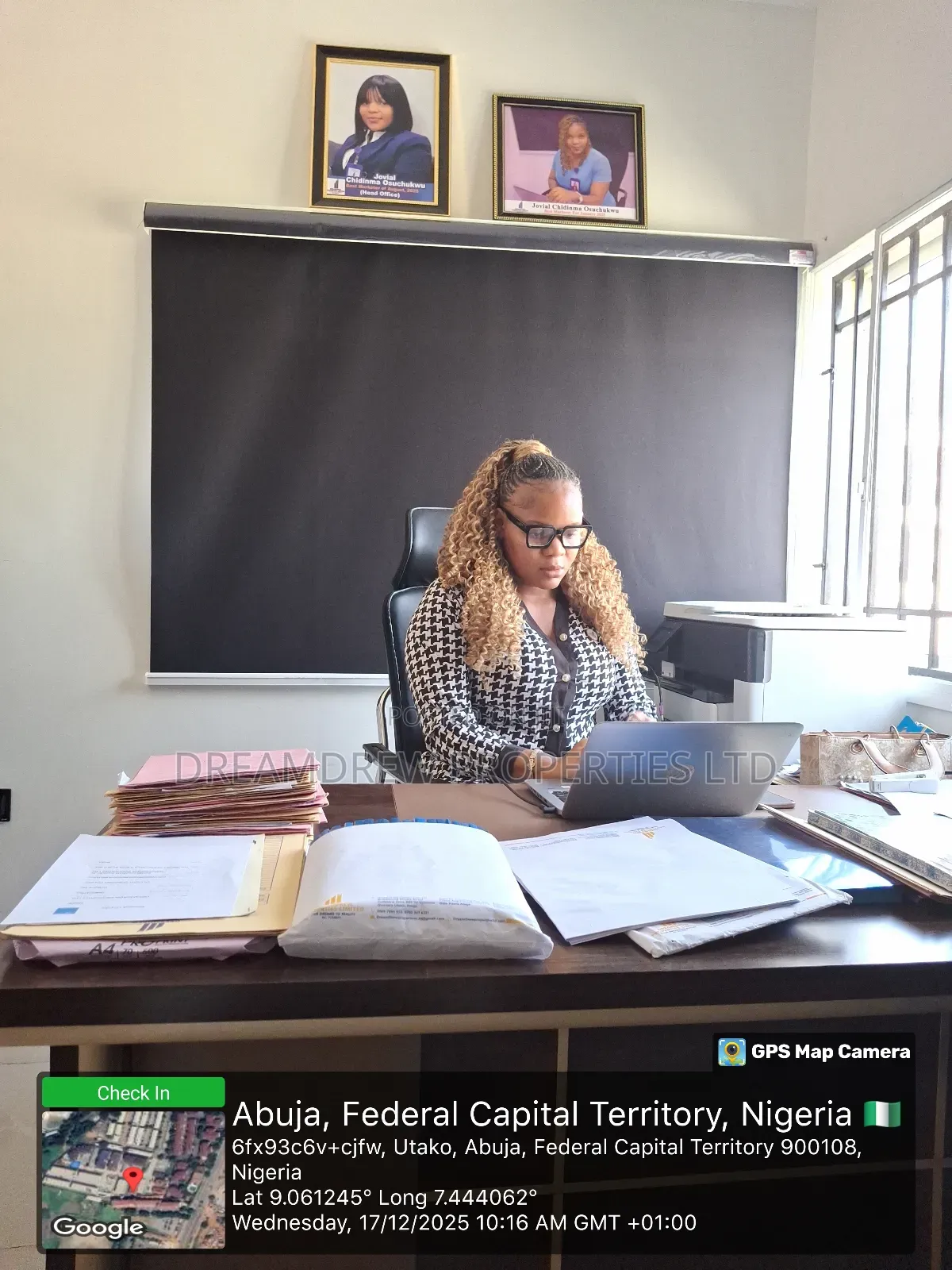 Meet Realtor Jovial Chidinma of Dreamdrew Properties LTD in Utako