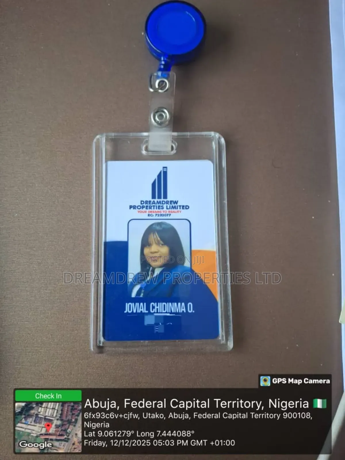 Meet Realtor Jovial Chidinma of Dreamdrew Properties LTD in Utako