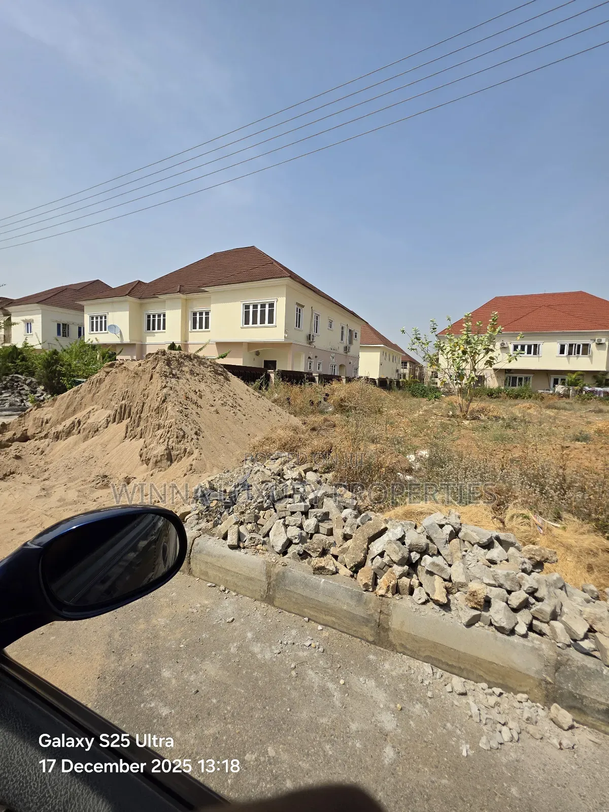 412sqm Plot for Semi Detached Duplex in Lugbe District