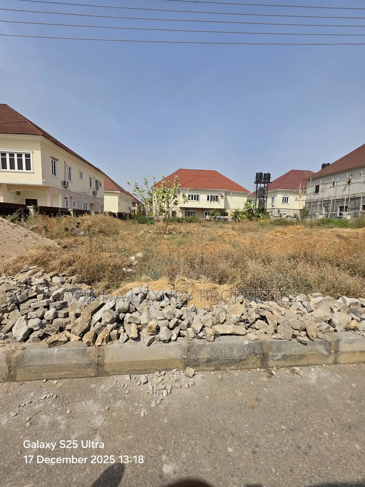 412sqm Plot for Semi Detached Duplex in Lugbe District