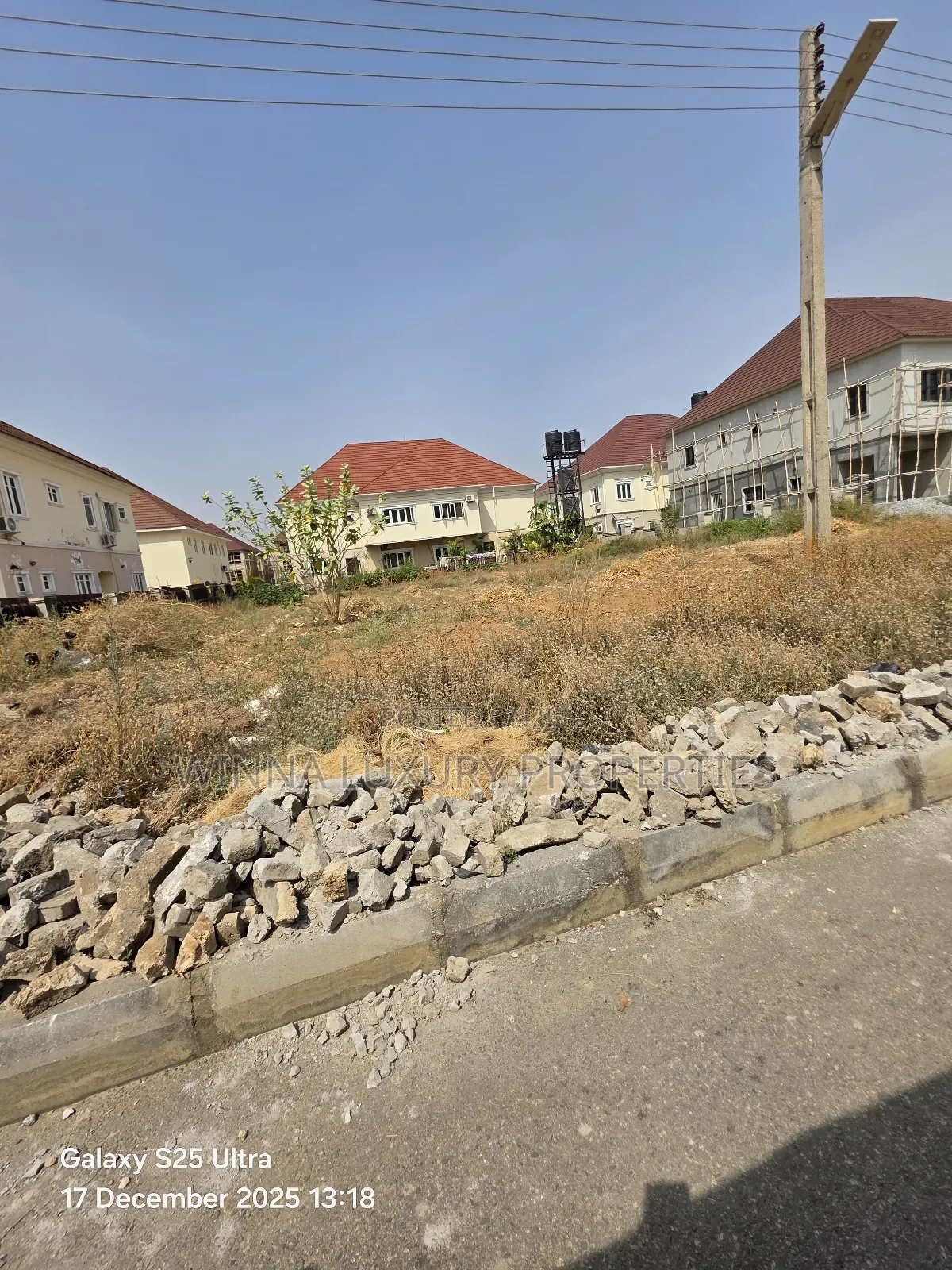 412sqm Plot for Semi Detached Duplex in Lugbe District