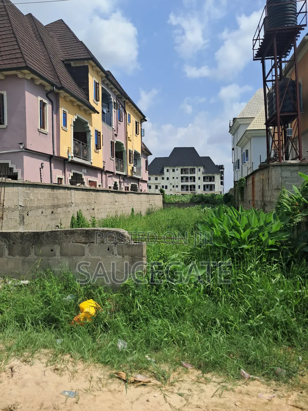 Half Plot Fenced for Sale Abuleado 18mill Steady Light in Abule Ado