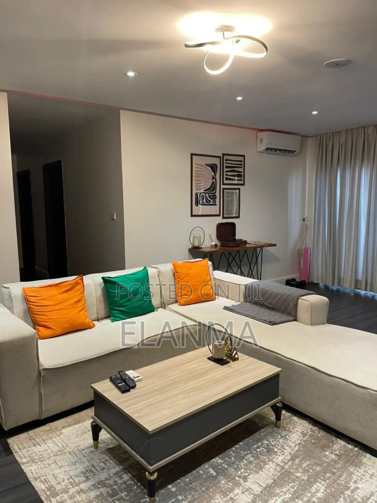 Furnished 3bdrm Apartment in Bilaad Estate, Wuye for rent in Wuye