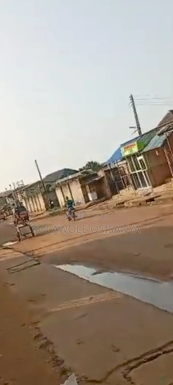 Shopping Complex Along Agrik Rd via Igando in Egan