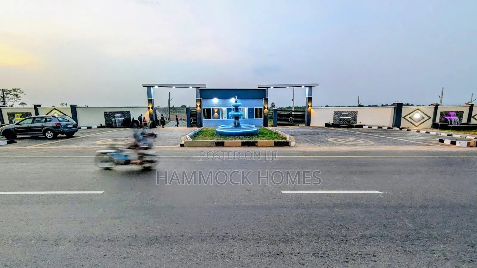 Land in a Military Secured-Tarred-Gated Estate in Akobo(24-Hour Power) in Akobo
