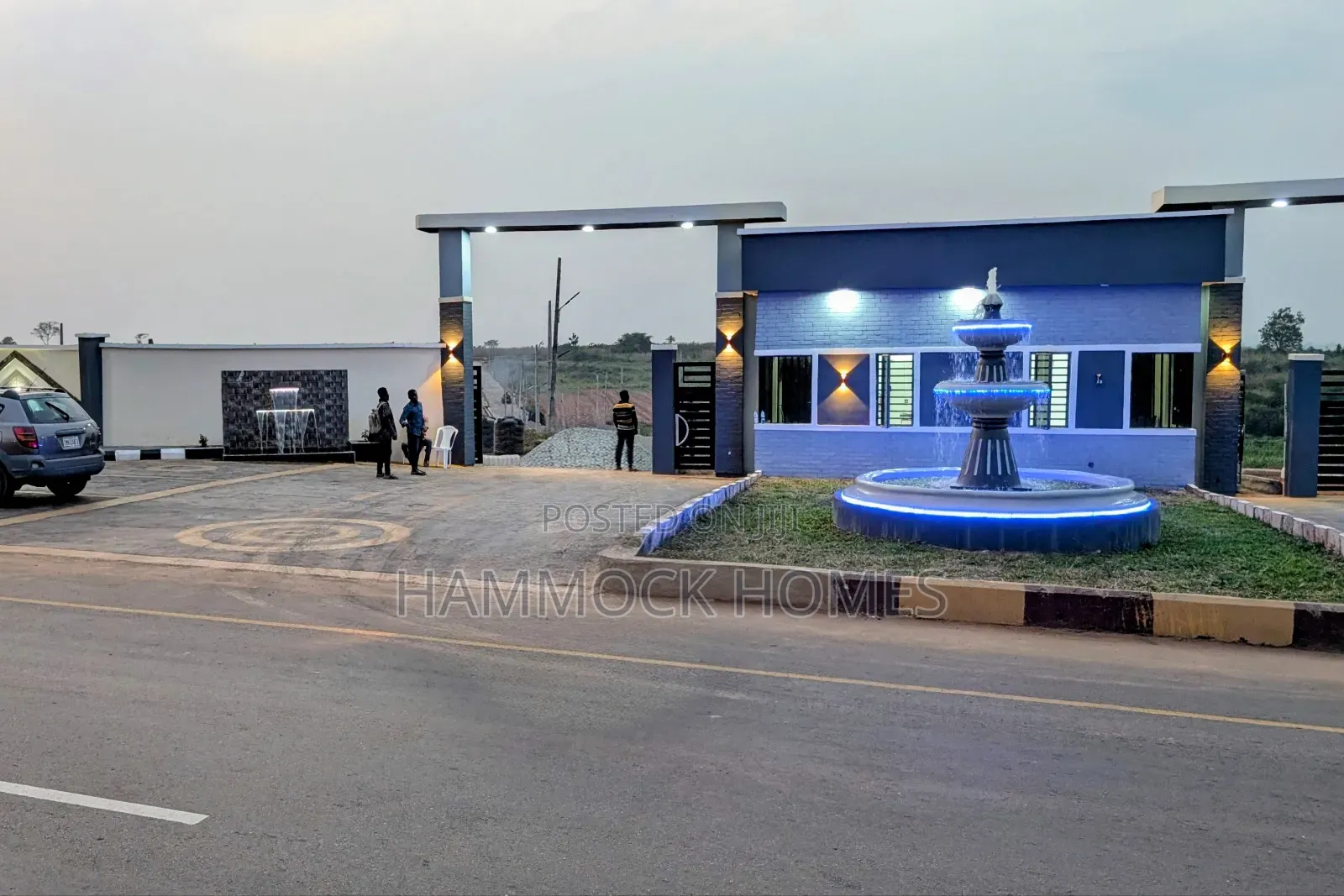 Land in a Military Secured-Tarred-Gated Estate in Akobo(24-Hour Power) in Akobo