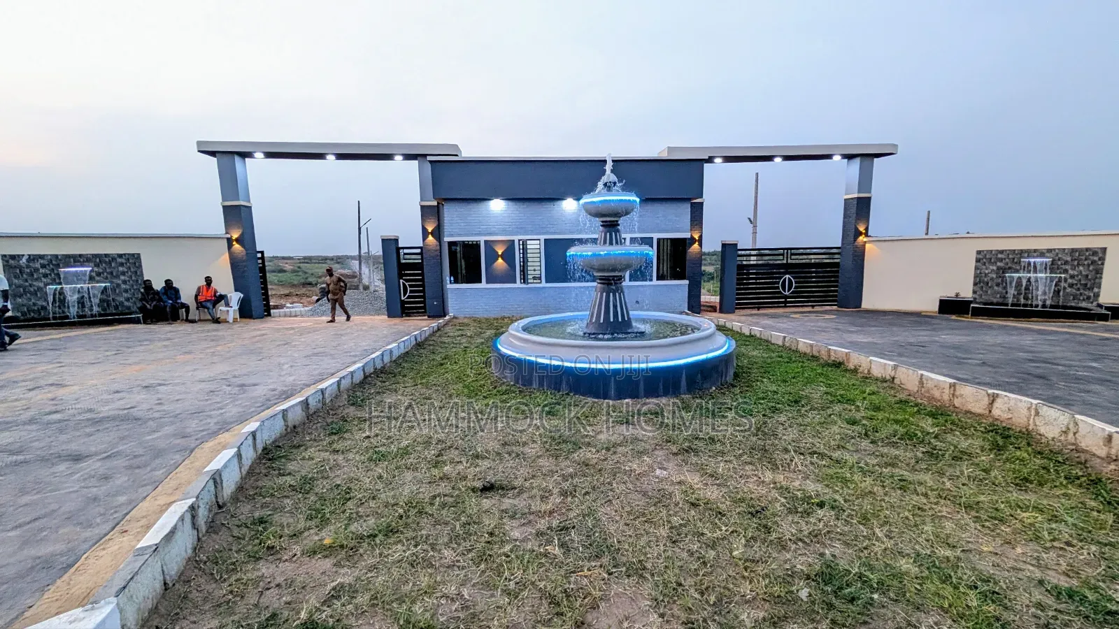 Land in a Military Secured-Tarred-Gated Estate in Akobo(24-Hour Power) in Akobo