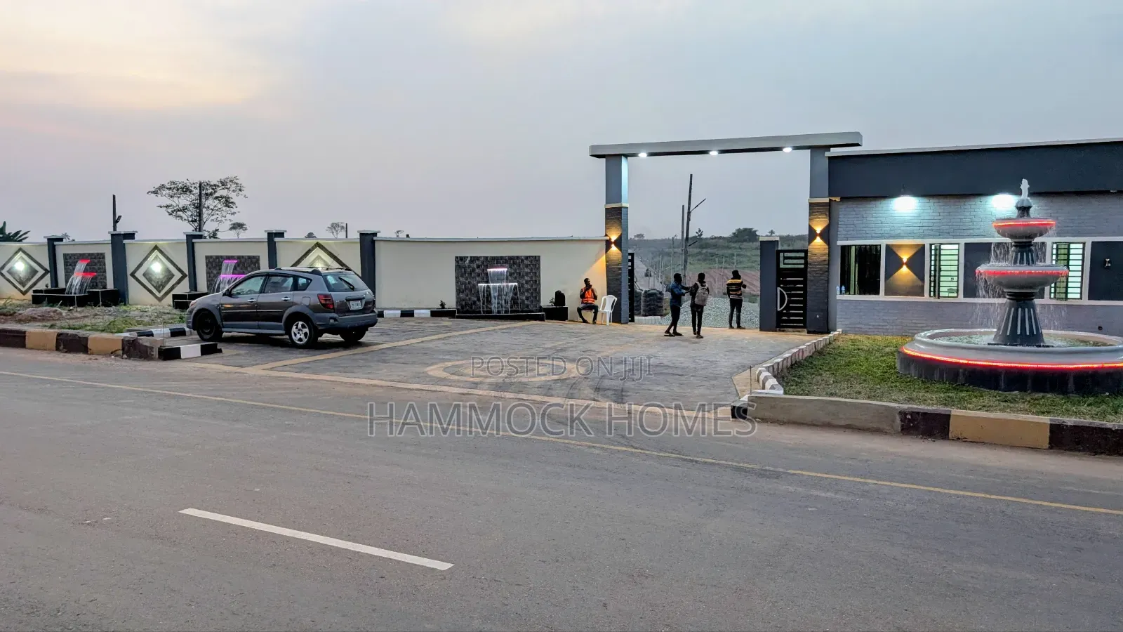 Land in a Military Secured-Tarred-Gated Estate in Akobo(24-Hour Power) in Akobo