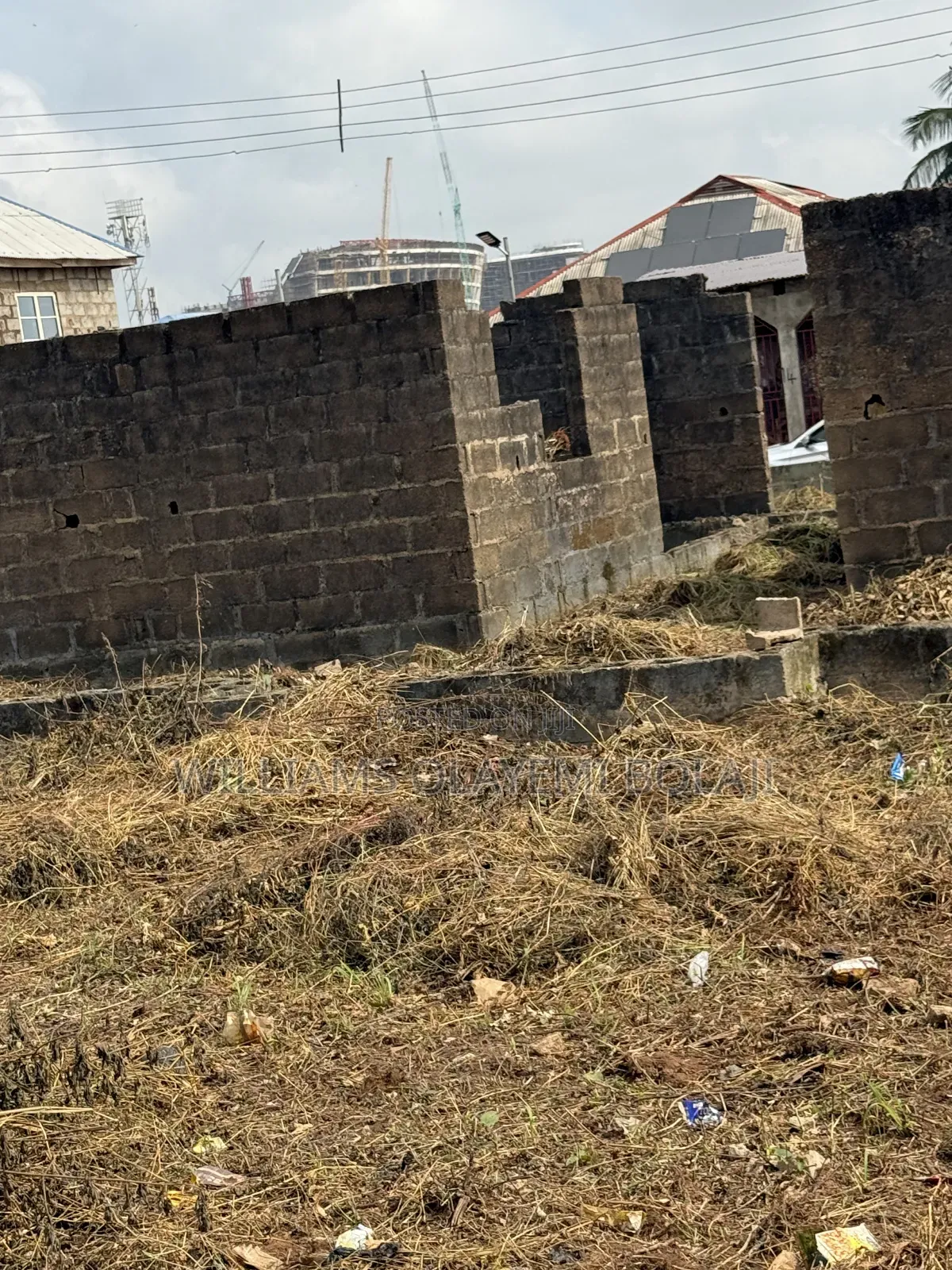 1 Full Plot of Land With 2 Uncompleted Room and Parlor Self Contain in Ado-Odo/Ota