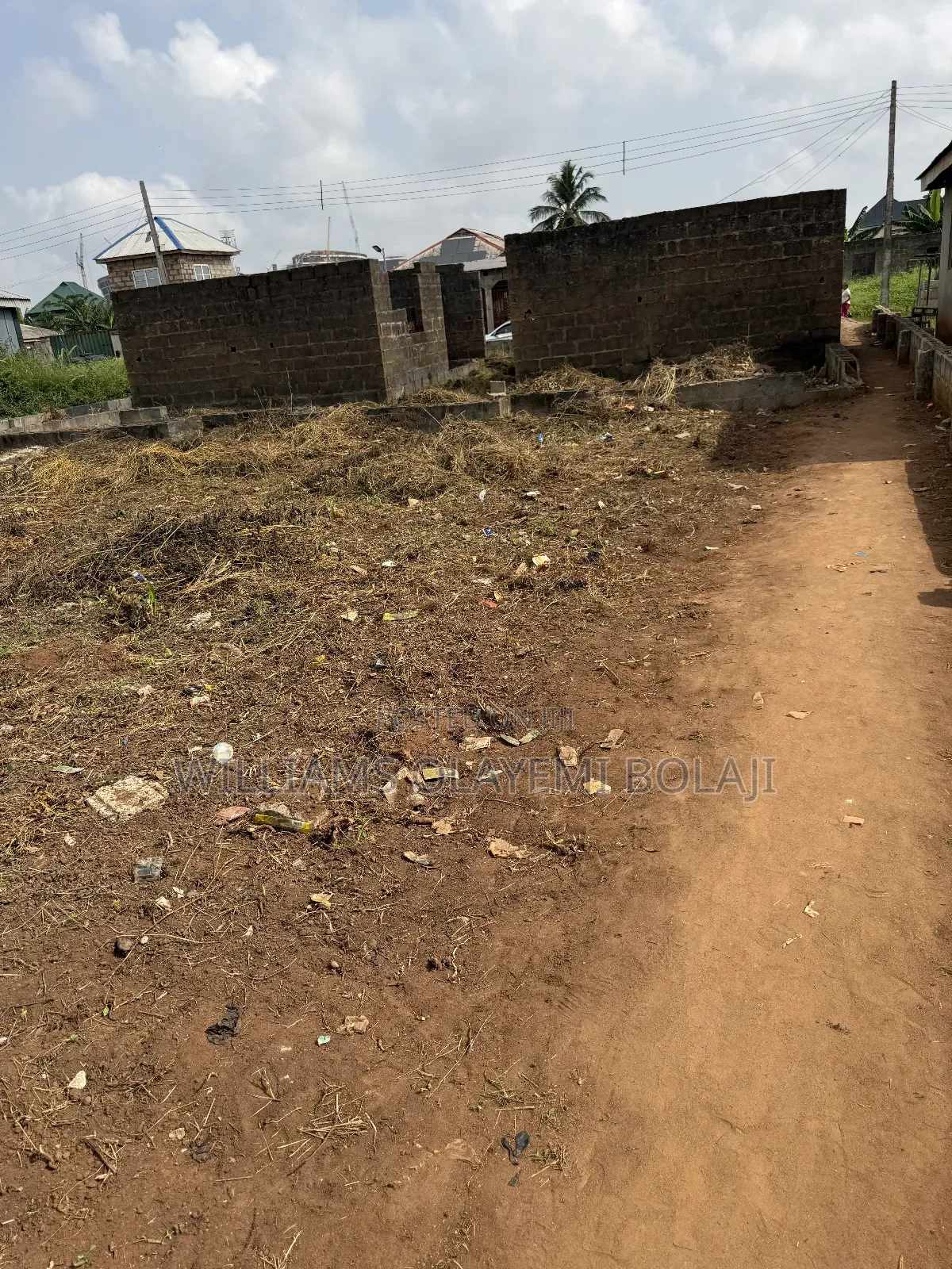 1 Full Plot of Land With 2 Uncompleted Room and Parlor Self Contain in Ado-Odo/Ota