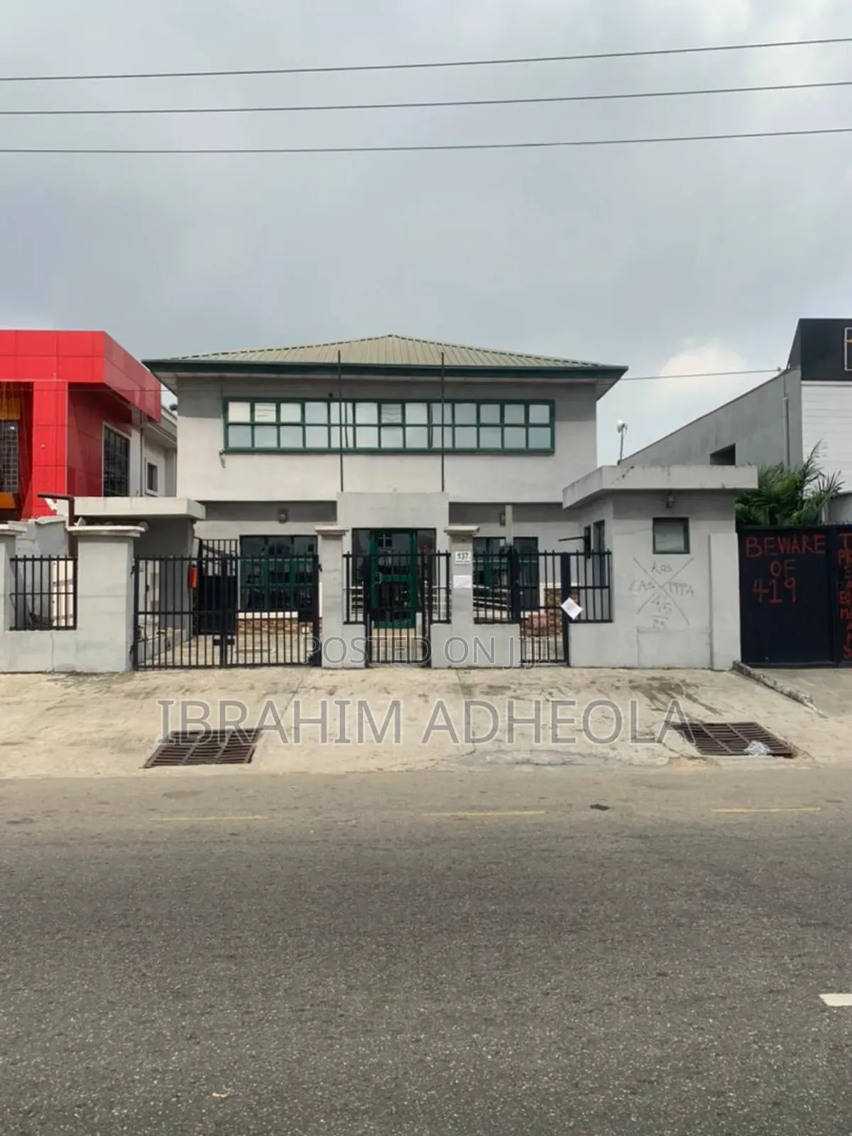 For Lease Strictly For Bank Use Term: 10years in Ogudu Road