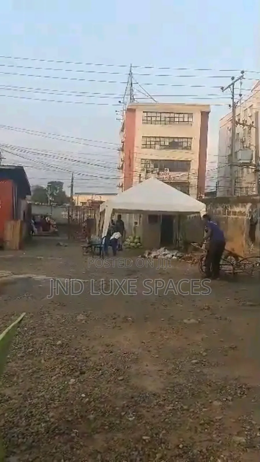 A Parcel of Land Fence With Gate Directly on Oba Akran Avenue in Oba Akran