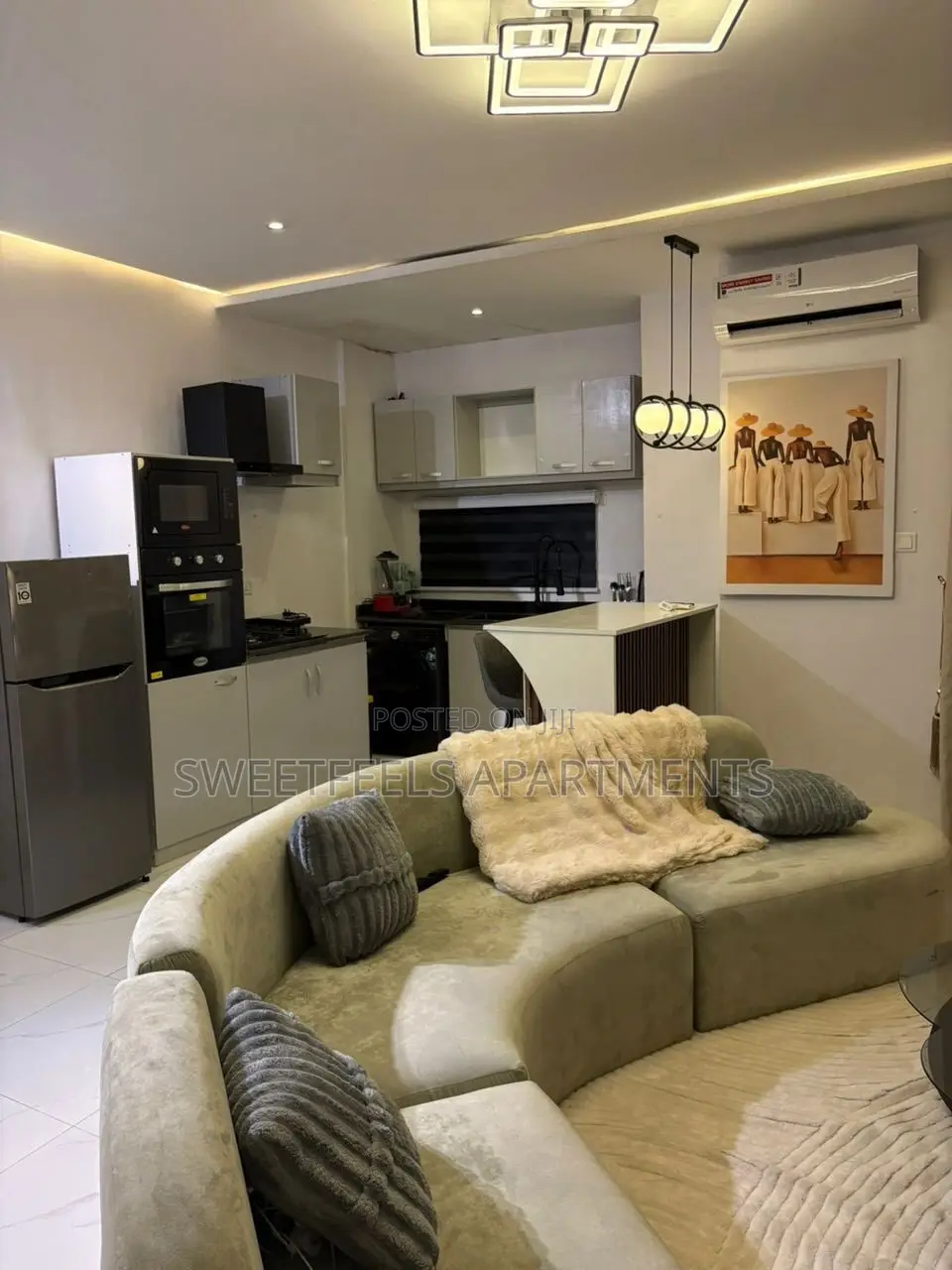 Brand New Luxury 2 Bedroom Maisonette With Gym, Swimming Pool in Lekki Phase 1