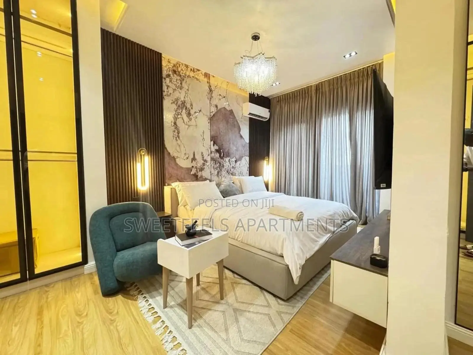 3 Bedroom Apartment With Ps5, Swimming Pool, Balcony Sit Out in Ikate