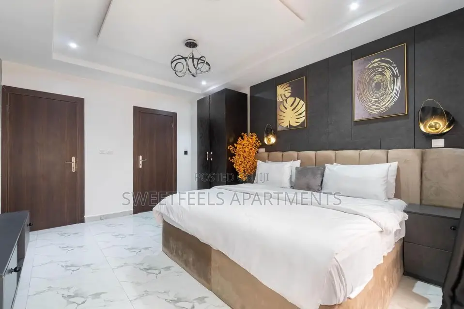 2 Bedroom Apartment With Ps5, Snooker and Tennis Board in Lekki Phase 1