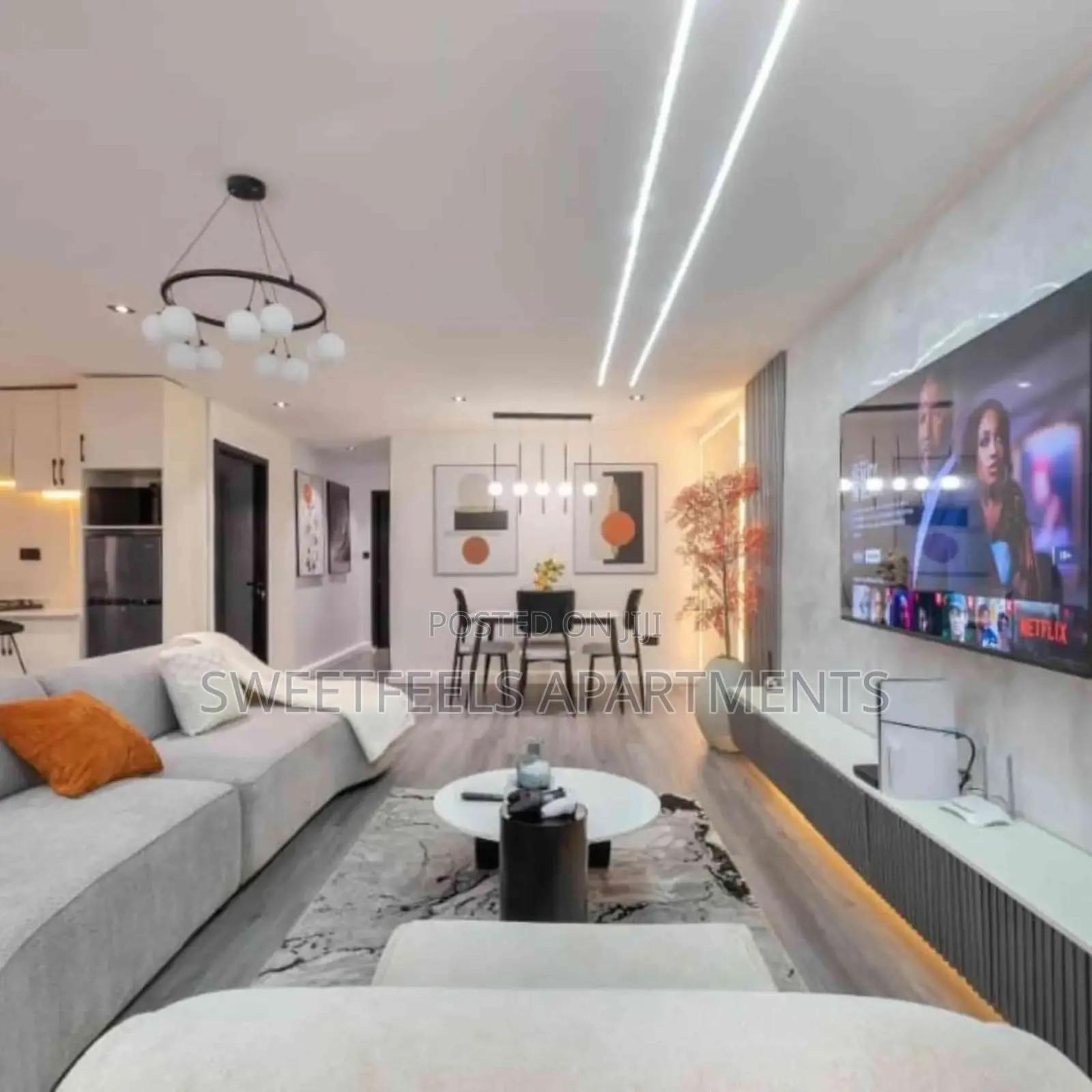 Blossom 2 Bedroom Apartment With Snooker and Ps5 in Lekki Phase 1
