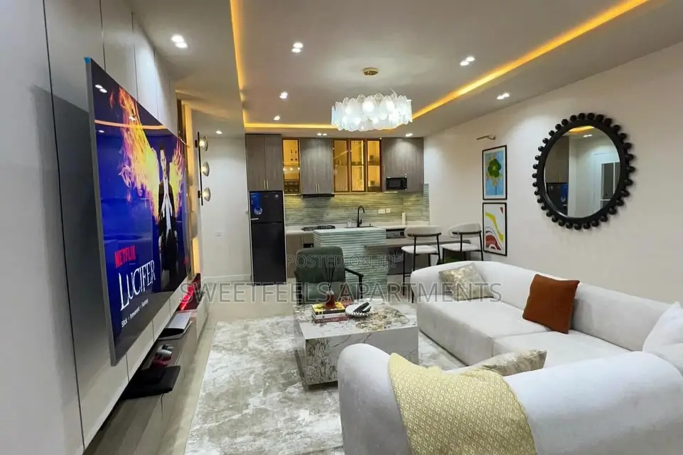 2 Bedroom Apartment With Ps5, Gym, Swimming Pool in Lekki Phase 1