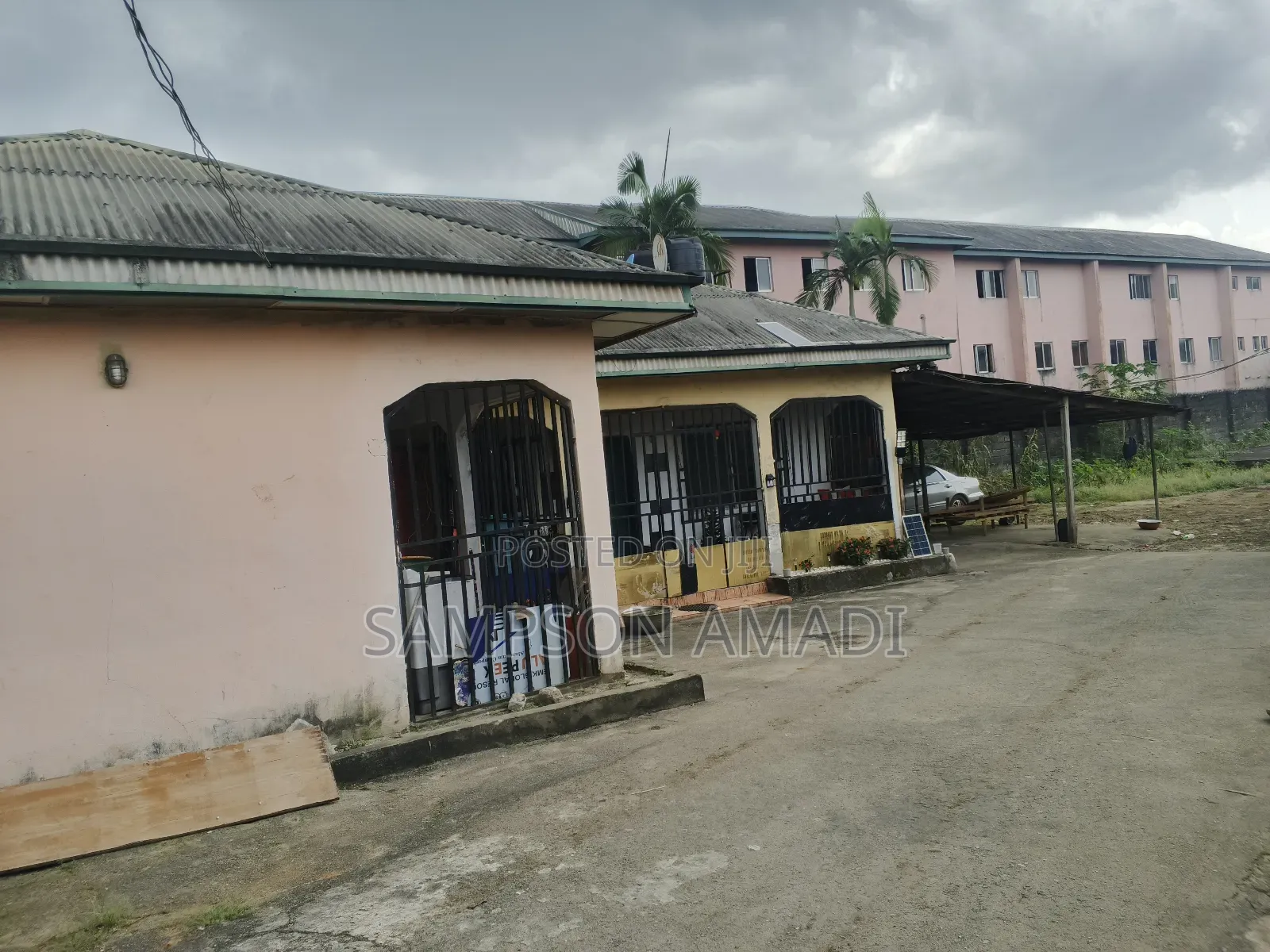 Four and Half Plot of Land for Sale With Buildings Inside in East West Road