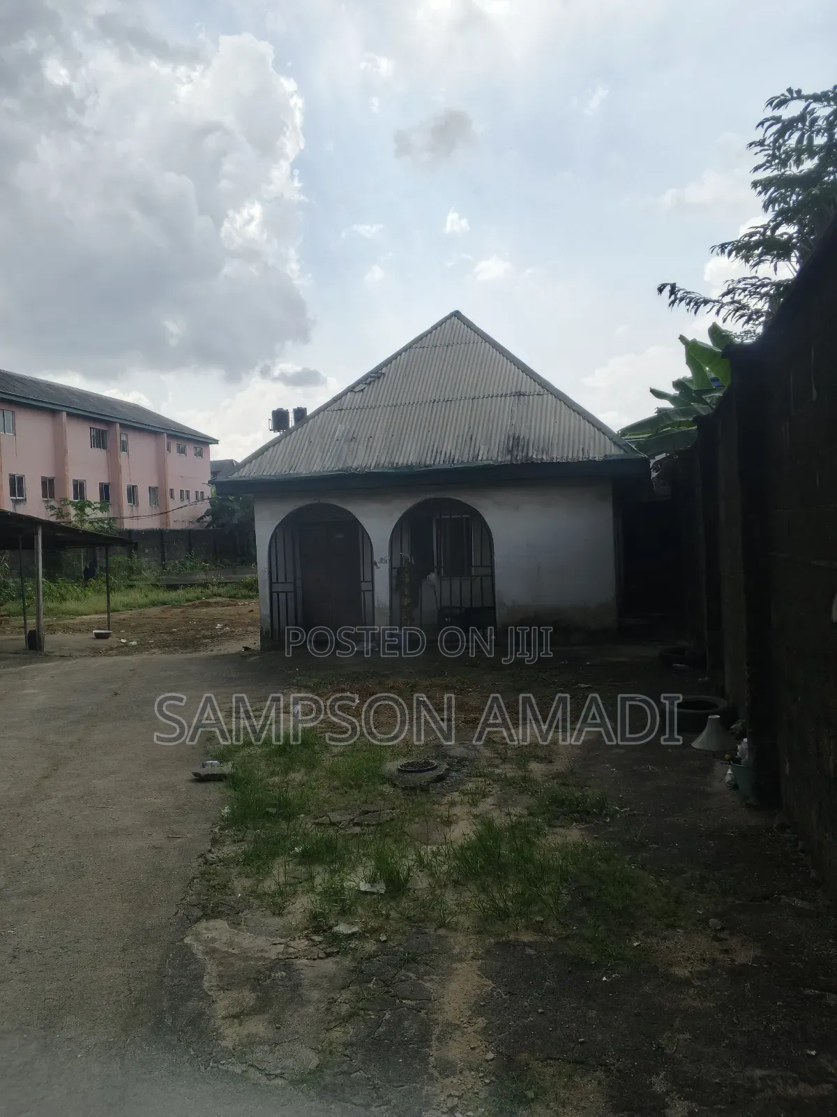Four and Half Plot of Land for Sale With Buildings Inside in East West Road