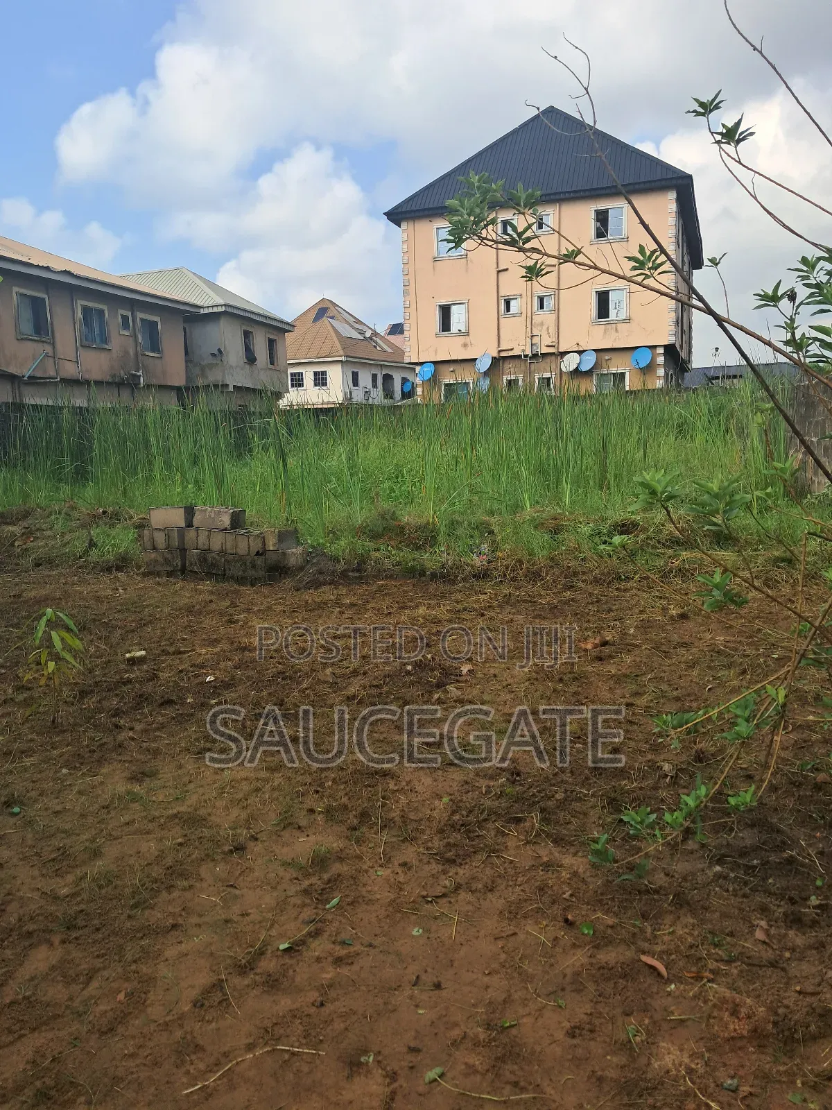 A Dry Gated More Than 1 Plot With a Bq at Satellite Town in Satellite Town