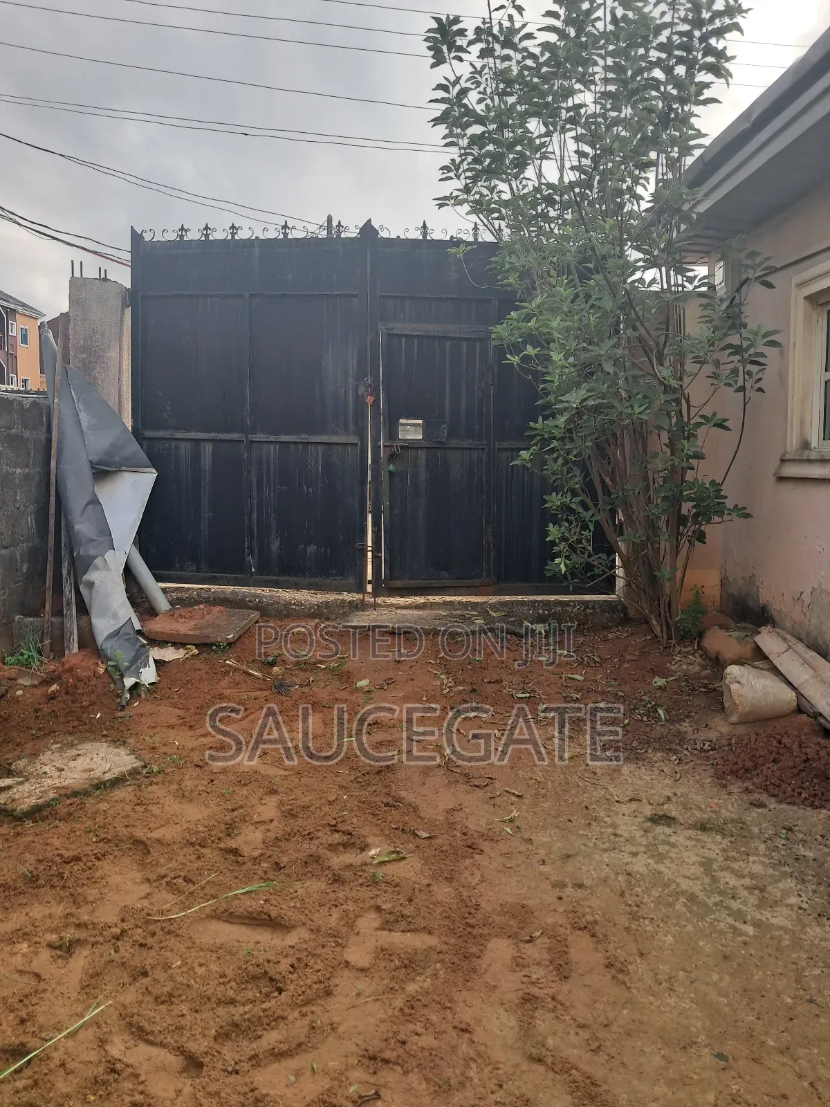 A Dry Gated More Than 1 Plot With a Bq at Satellite Town in Satellite Town