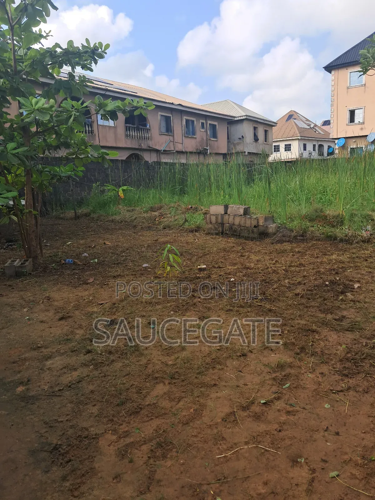 A Dry Gated More Than 1 Plot With a Bq at Satellite Town in Satellite Town