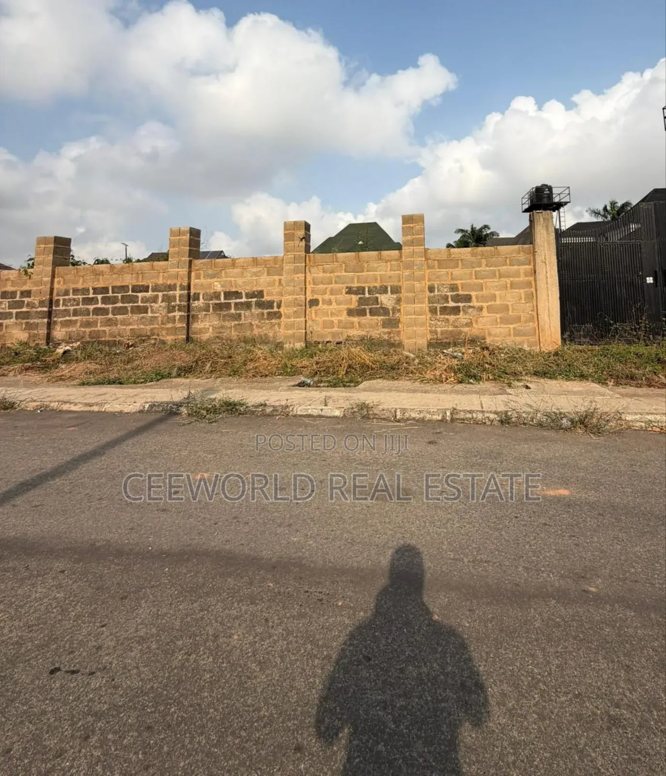 About 1000sqm of Land Fence and Gated at Iyana Church After Iworoad in Iwo Road